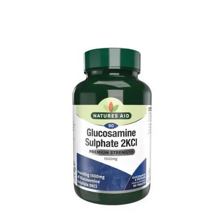 Natures Aid Glucosamine Sulphate 1500mg (90 Tablets) - Natures Aid