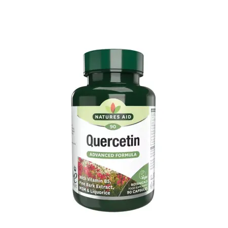 Natures Aid Quercetin Formula (90 Capsules) - Natures Aid