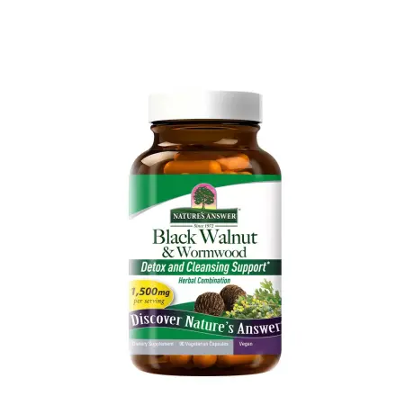 Nature's Answer Black Walnut & Wormwood (90 Veg Capsules) - Nature's Answer