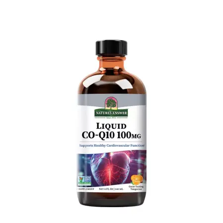 Nature's Answer CO-Q10 100 mg Liquid (8 fl. oz., Orange) - Nature's Answer