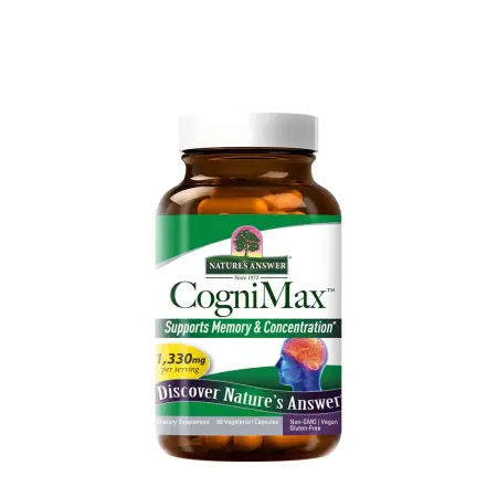 Nature's Answer CogniMax (60 Veg Capsules) - Nature's Answer