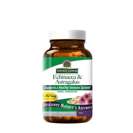 Nature's Answer Echinacea & Astragalus (90 Veg Capsules) - Nature's Answer