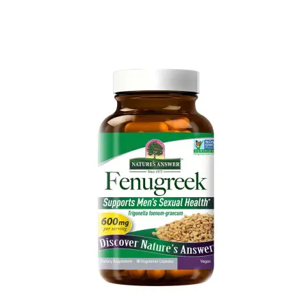 Nature's Answer Fenugreek Seed (90 Veg Capsules) - Nature's Answer