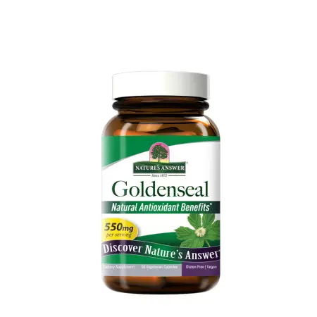 Nature's Answer Goldenseal Root (50 Veg Capsules) - Nature's Answer