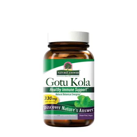 Nature's Answer Gotu Kola Herb (60 Veg Capsules) - Nature's Answer