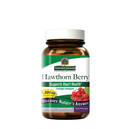 Nature's Answer Hawthorn Berry (90 Veg Capsules) - Nature's Answer