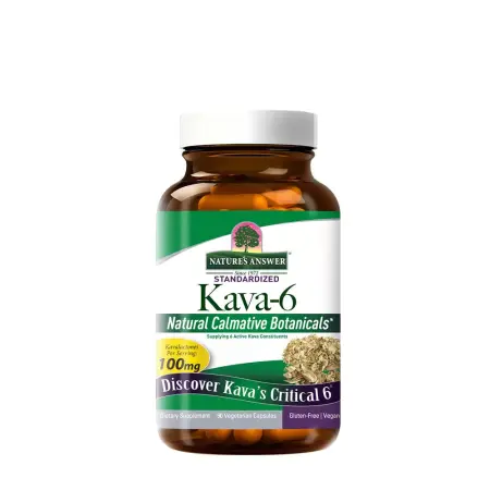 Nature's Answer Kava-6 (90 Veg Capsules) - Nature's Answer