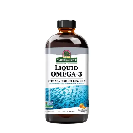 Nature's Answer Liquid Omega 3 (480 ml, Orange) - Nature's Answer