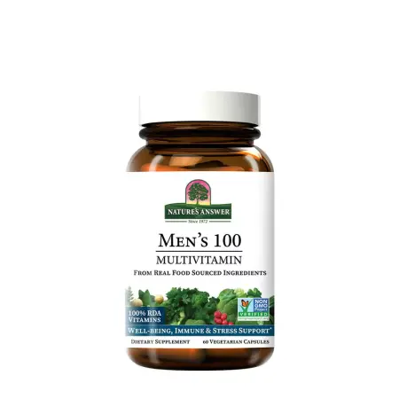 Nature's Answer Men's 100 Multivitamin (60 Veg Capsules) - Nature's Answer