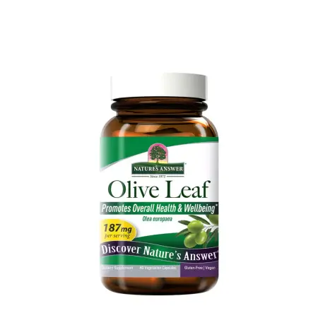 Nature's Answer Olive Leaf (60 Veg Capsules) - Nature's Answer