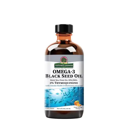 Nature's Answer Omega-3 Black Seed Oil (8 fl. oz., Orange) - Nature's Answer