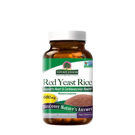 Nature's Answer Red Yeast Rice (90 Veg Capsules) - Nature's Answer