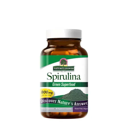 Nature's Answer Spirulina (90 Veg Capsules) - Nature's Answer