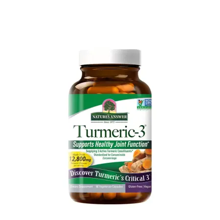Nature's Answer Turmeric 3 (90 Veg Capsules) - Nature's Answer