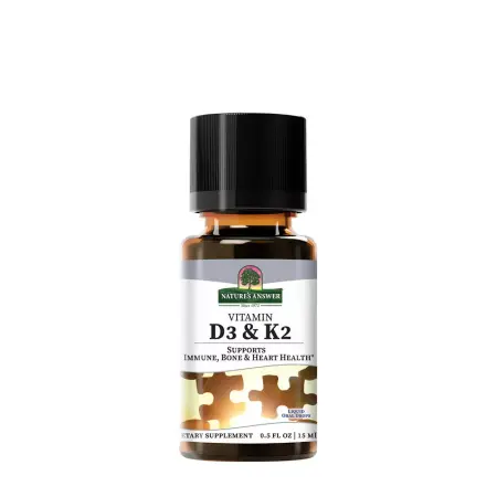 Nature's Answer Vitamin D3 and K2 Liquid (0.5 fl. oz.) - Nature's Answer