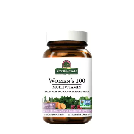 Nature's Answer Women’s 100 Multivitamin (60 Veg Capsules) - Nature's Answer