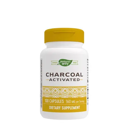 Nature's Way Activated Charcoal (100 Capsules) - Nature's Way