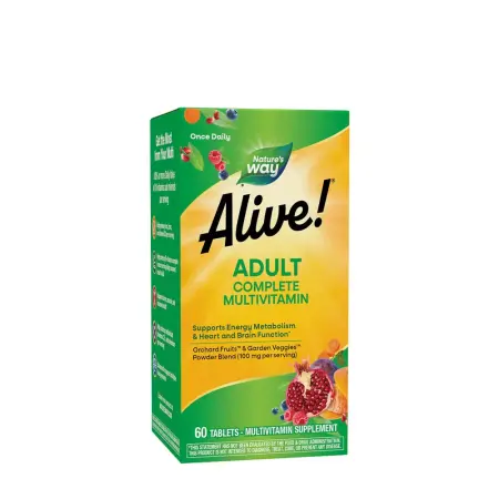 Nature's Way Alive!® Daily Adult Complete Multivitamin (60 Tablets) - Nature's Way