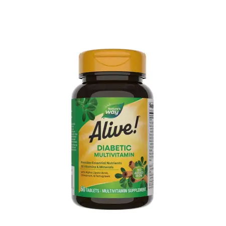 Nature's Way Alive!® Diabetic Multivitamin (60 Tablets) - Nature's Way