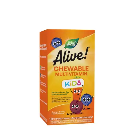 Nature's Way Alive!® Kids Chewable Multivitamin (120 Chewables) - Nature's Way