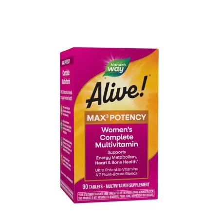 Nature's Way Alive!® Max3 Potency Women’s Multivitamin (90 Tablets) - Nature's Way