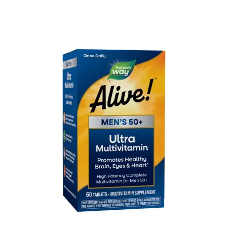 Nature's Way Alive!® Men's 50+ Ultra Multivitamin (60 Tablets) - Nature's Way