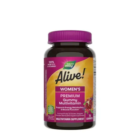Nature's Way Alive!® Premium Women’s Gummy Multivitamin (75 Gummies) - Nature's Way