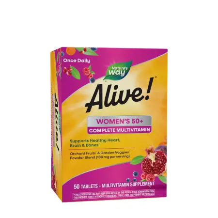 Nature's Way Alive!® Women’s 50+ Complete Multivitamin (50 Tablets) - Nature's Way