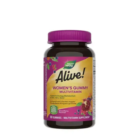 Nature's Way Alive!® Women’s Gummy Multivitamin (60 Gummies, Mixed Berry) - Nature's Way