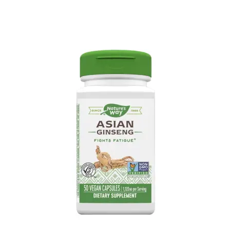 Nature's Way Asian Ginseng (50 Capsules) - Nature's Way