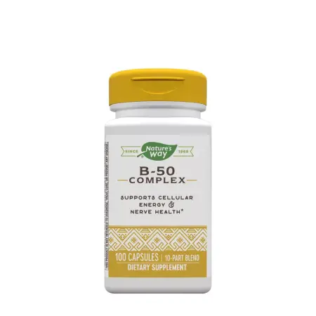 Nature's Way B-50 Complex (100 Capsules) - Nature's Way
