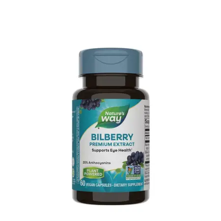 Nature's Way Bilberry (60 Capsules) - Nature's Way