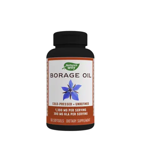 Nature's Way Borage Oil (60 Softgels) - Nature's Way
