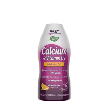 Nature's Way Calcium & Vitamin D3 (480 ml) - Nature's Way