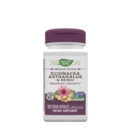 Nature's Way Echinacea Astragalus & Reishi (100 Capsules) - Nature's Way
