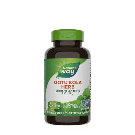 Nature's Way Gotu Kola Herb (180 Capsules) - Nature's Way