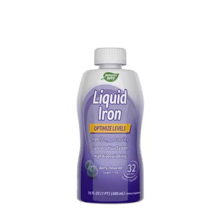 Nature's Way Liquid Iron (480 ml, Berry) - Nature's Way