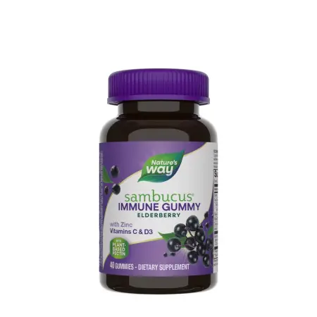 Nature's Way Sambucus Gummies (60 Gummies) - Nature's Way