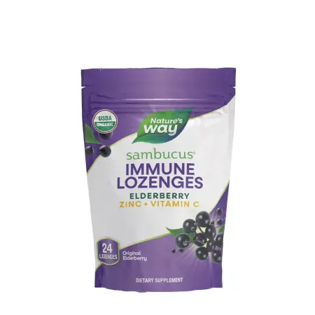 Nature's Way Sambucus Immune Organic Lozenge (24 lozenges) - Nature's Way