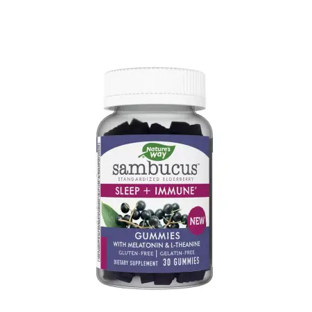 Nature's Way Sambucus Sleep + Immune Gummies (30 Gummies) - Nature's Way