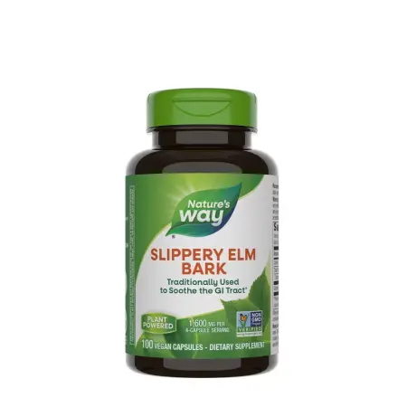 Nature's Way Slippery Elm Bark (100 Capsules) - Nature's Way