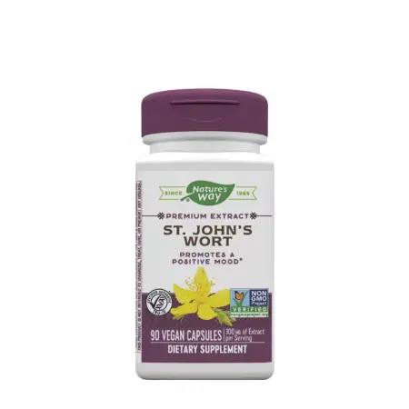 Nature's Way St. John's Wort Premium Extract (90 Capsules) - Nature's Way