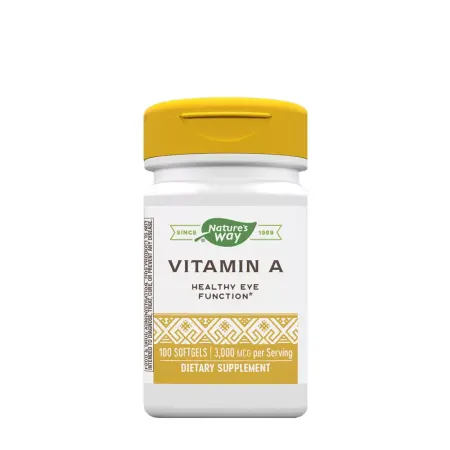 Nature's Way Vitamin A (100 Softgels) - Nature's Way