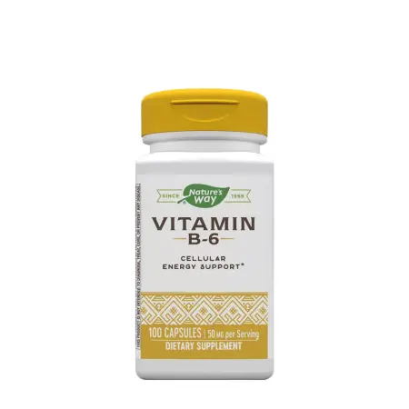 Nature's Way Vitamin B6 (100 Capsules) - Nature's Way
