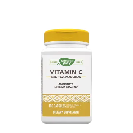 Nature's Way Vitamin C with Bioflavonoids (100 Capsules) - Nature's Way