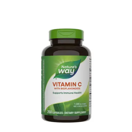 Nature's Way Vitamin C with Bioflavonoids (250 Capsules) - Nature's Way
