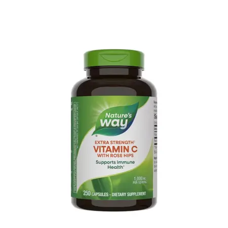 Nature's Way Vitamin C with Rose Hips (250 Capsules) - Nature's Way