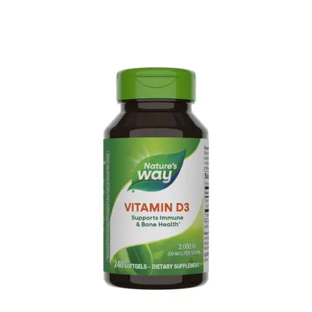 Nature's Way Vitamin D3 (240 Softgels) - Nature's Way