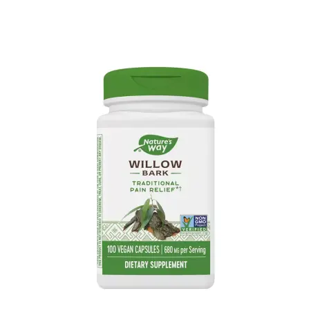 Nature's Way Willow Bark (100 Veg Capsules) - Nature's Way