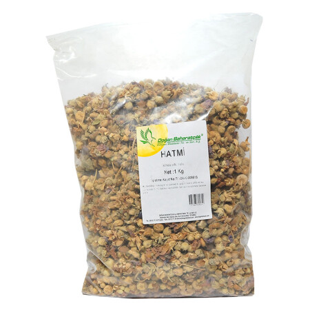 Natürliche Marshmallow-Blume – Rosen-Marshmallow, 1000 g-Packung - Doğan